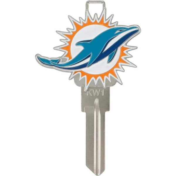 Hillman #68 NFL 3D Miami Dolphins Key Blank