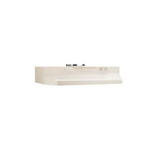 ACS Series 30 in. Convertible Under Cabinet Range Hood with Light in Bisque