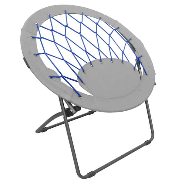 Z COMPANY Cobalt Blue Bungee Support Dish Chair IC504S-BUN3-CB - The Home  Depot
