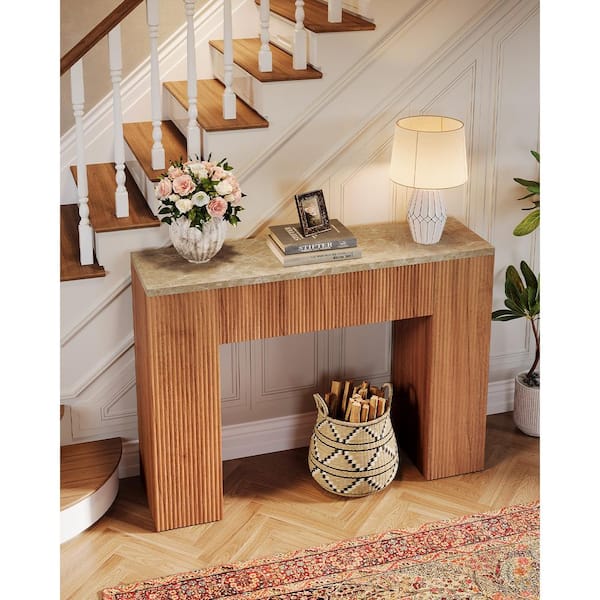 living room tall console table lamps