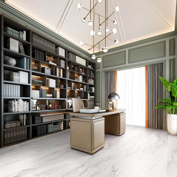 A&A Surfaces - Take Home Sample - Adelaide Mist 4 in. W x 4 in. L Waterproof Click Lock Luxury Vinyl Plank Flooring