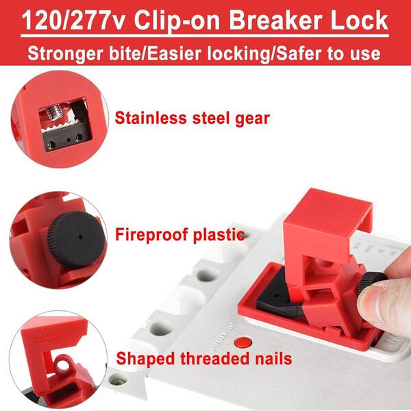 Masterlock 493b Grip Tight Circuit Breaker Lockout Tool Master Lock ...