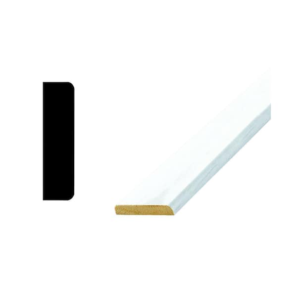 Woodgrain Millwork WM 9721 3/8 in. x 2 in. Primed Finger-Jointed Pine Mullion Molding