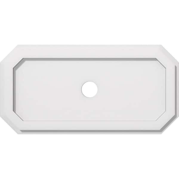 Ekena Millwork 1 in. x 22 in. x 11 in PVC Medallion Moulding