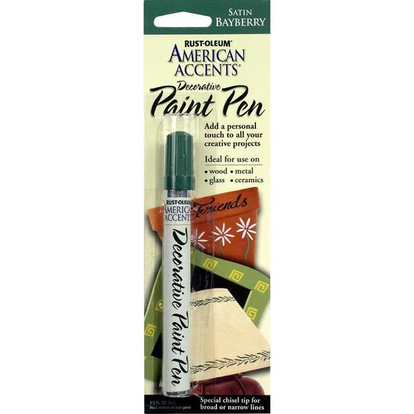 Rust-Oleum American Accents Satin Bayberry Decorative Paint Pen (6-Pack)