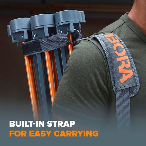 BORA 48 in. x 96 in. x 36 in. H Steel Tall Centipede Work Support