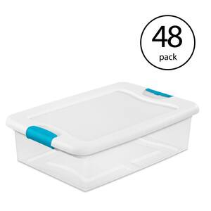 STERILITE 14976W06 64 Quart Latching Molokai Blue Storage Box