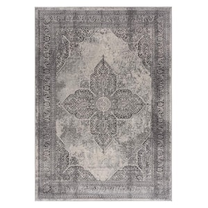 Bernadette Gray 2 ft. x 13 ft. Rectangle Area Rug