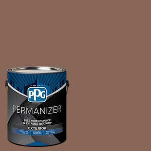 1 gal. PPG1072-6 Suede Leather Semi-Gloss Exterior Paint