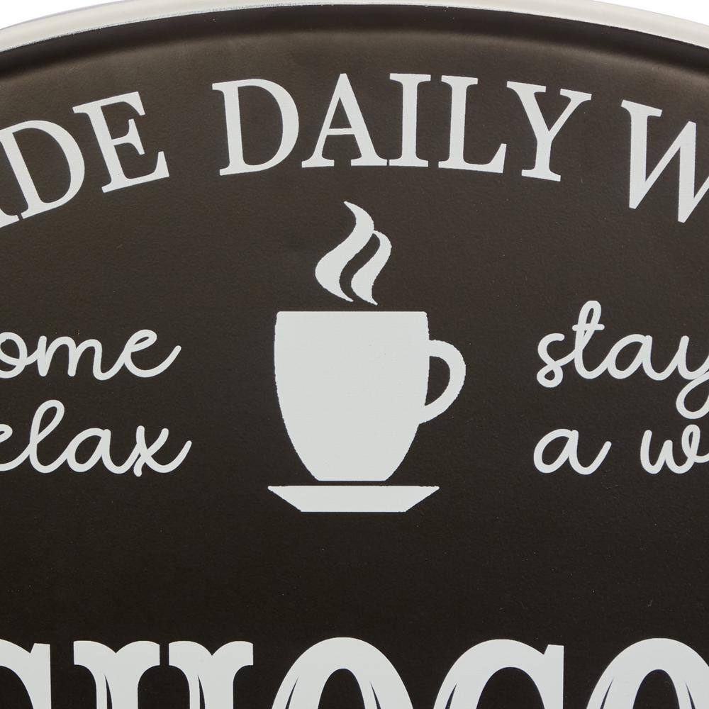 Black Iron Rustic Farmhouse Hot Chocolate Wall Sign