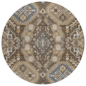 Abstract Writng Addison Rugs Chantille Machine Washable Indoor/Outdoor Abstract ACN3103 ...
