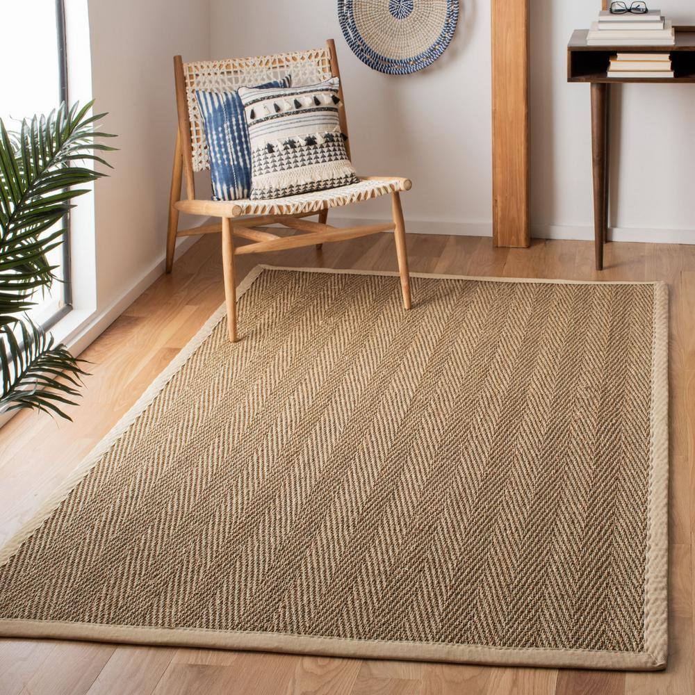 Hand-Knotted Natural Ivory Cotton 30" Accent Rug