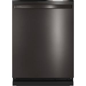 24 in Black Stainless Steel Top Control Smart Built-In Tall Tub Dishwasher with 3rd Rack and 39 dBA