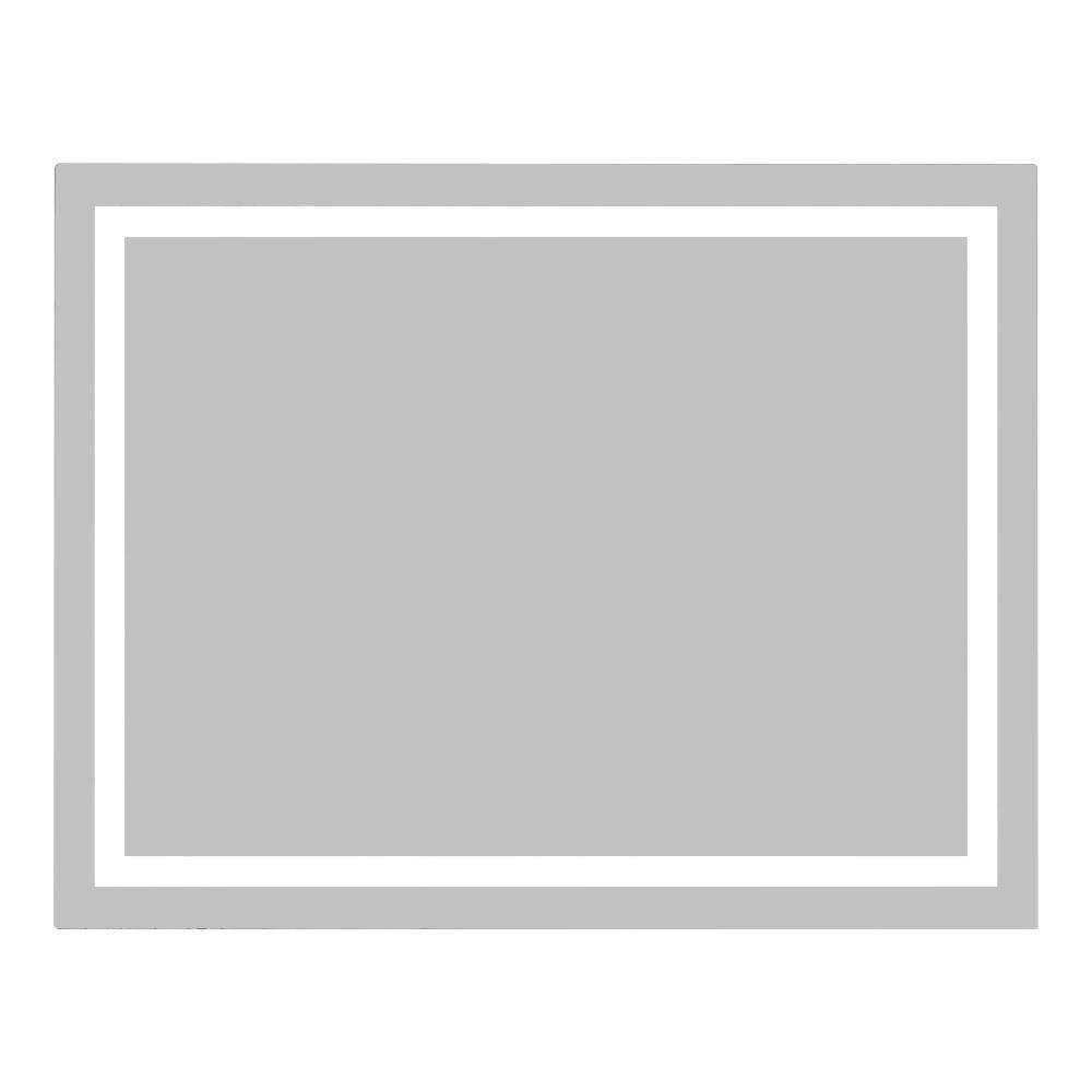 39.4 in. W x 31.5 in. H Rectangle Frameless Mirror Wall Mirror Vanity Mirro