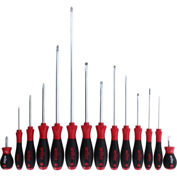 SoftFinish Screwdriver Set-Slotted, Phillips (14-Piece)
