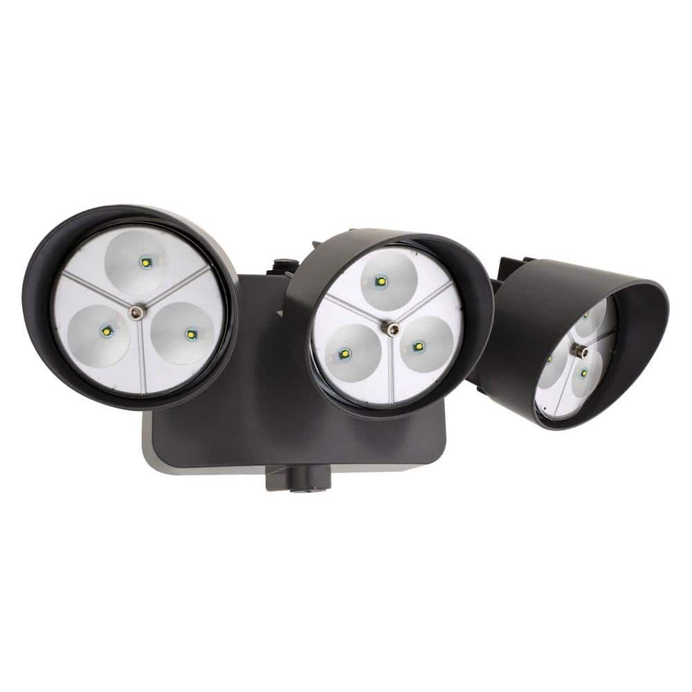 UPC 753573674344 product image for Bronze Outdoor LED Wall-Mount Flood Light with Photocell | upcitemdb.com