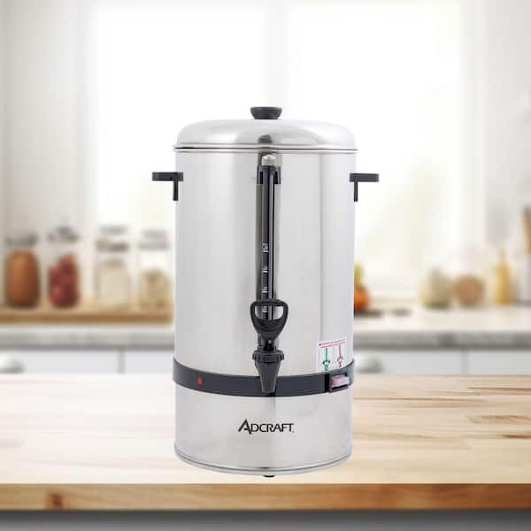 Adcraft CP-60 60 Cup Stainless Steel Coffee Percolator