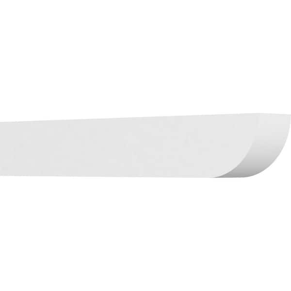 Ekena Millwork 5 in. x 6 in. x 36 in. Standard Durham Architectural Grade PVC Rafter Tail Brace