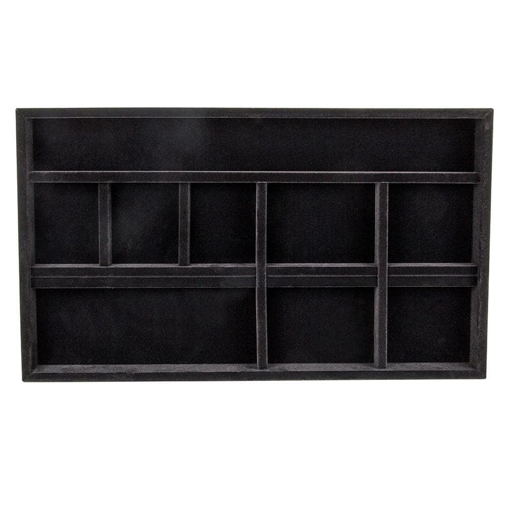 14 in. x 24 in. Black Jewelry Tray price history on PriceWatchPro