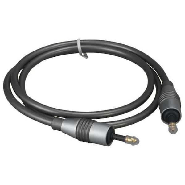 SANOXY 6 ft. Toslink M/M Fiber Optic Audio Cable, Molded Type