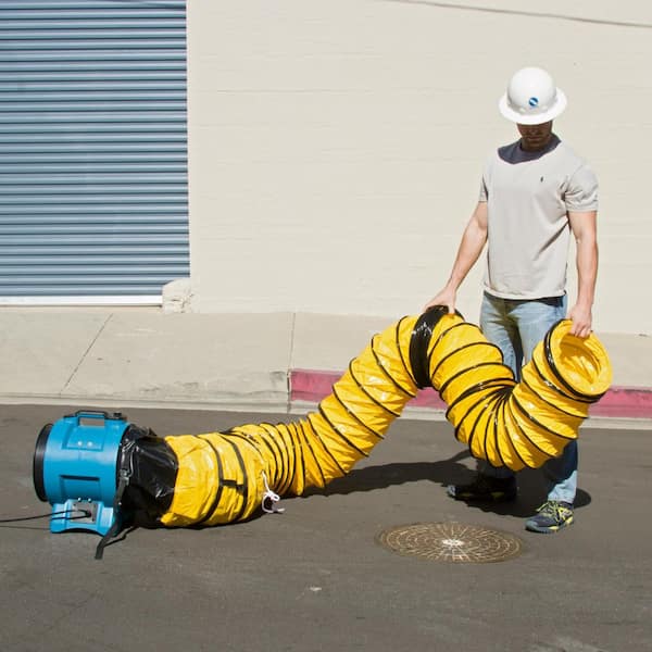 XPOWER 12 in. Variable Speed Industrial Confined Space Fan X-12