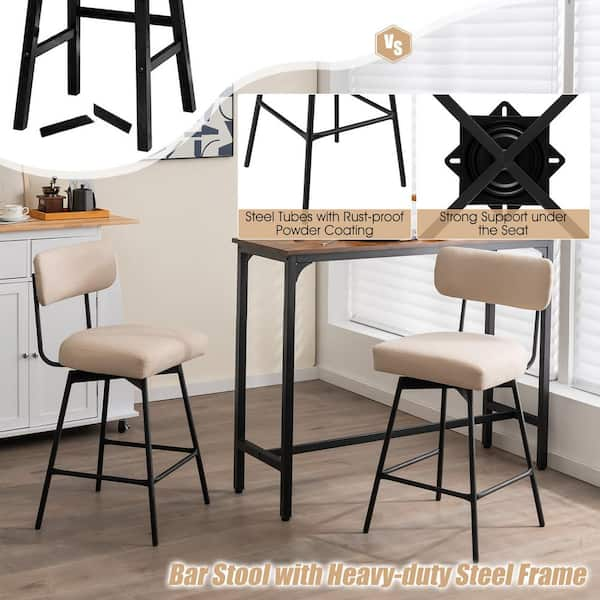 Heavy duty best sale counter height chairs