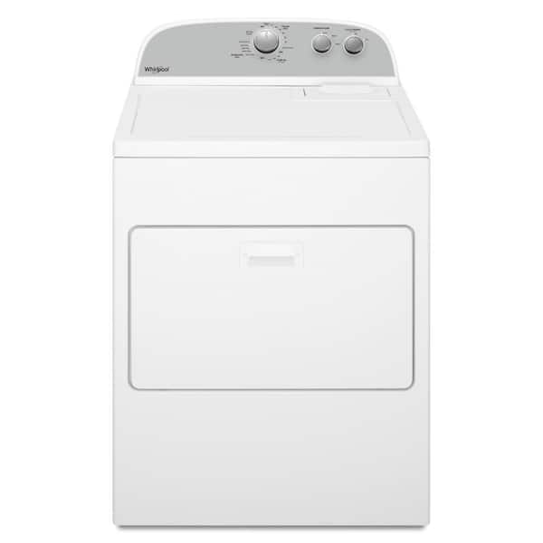 Whirlpool 7.0 cu. ft. 120-Volt White Gas Vented Dryer with AUTODRY Drying System