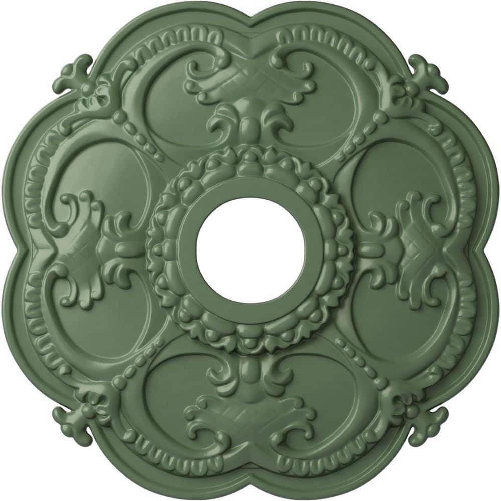 "1-1/2"" x 18"" x 18"" Polyurethane Rotherham Ceiling, Hand-Painted Athenian Green" price history on PriceWatchPro