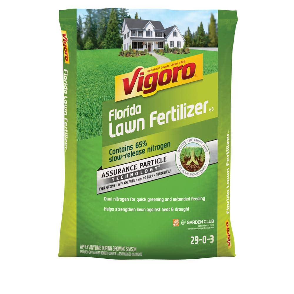 Vigoro 14 lb. 5,000 sq. ft. All Season Florida Lawn Fertilizer 52217-1 ...