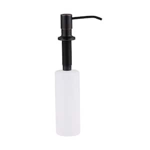 Soap Dispenser with Straight Nozzle Stainless Steel in Oil Rubbed Bronze