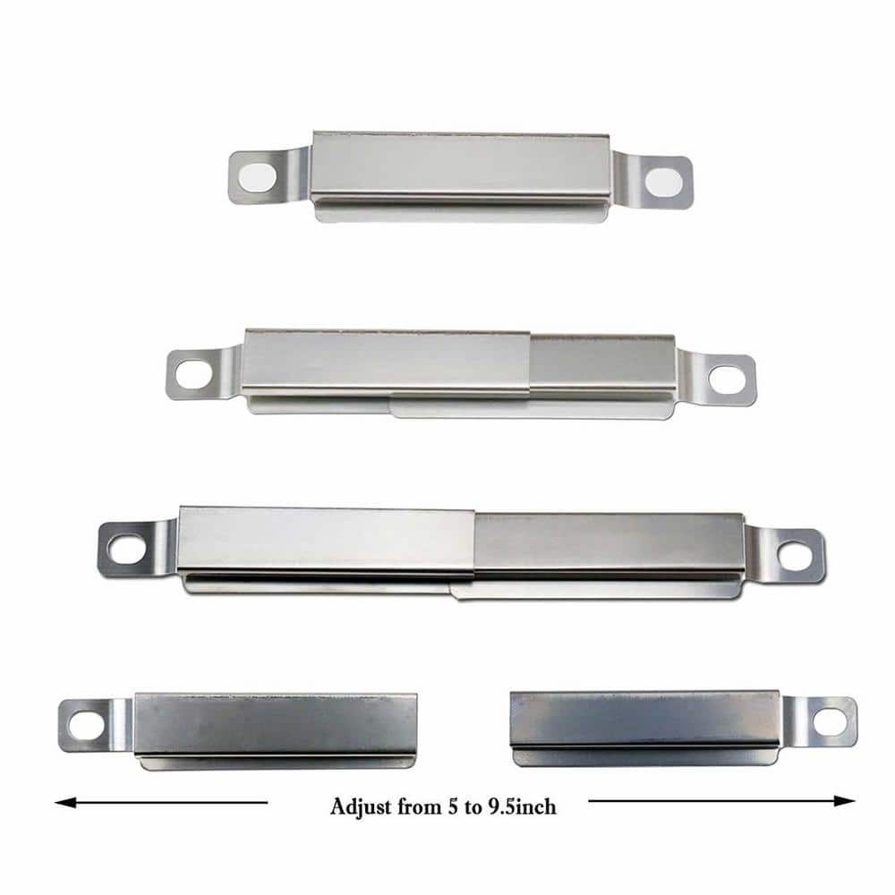 Universal Stainless Steel BBQ Burner Repair Kit with Adjustable Tubes