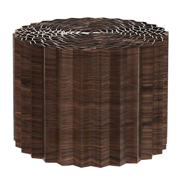 6 in. x 50 ft. x 0.02 in. Metal Garden Edging Sturdy Lawn Edging Border Landscape Edging Border (Brown)
