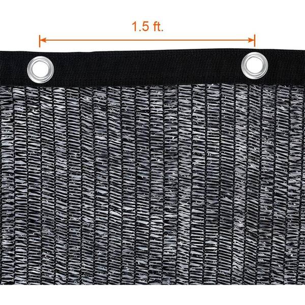 Quobiad 40% Shade Cloth for Garden,6.5x6.5 FT Sun Shade Protection | UV Resistant Breathable Black Shade Cover for Greenhouse ,Plants,Raised Beds,Vegetables & Flower from Sun,50PCS Zip Ties Quobiad 40% Shade Cloth for Garden,6.5x6.5 FT Sun Shade Protection | UV Resistant Breathable Black Shade Cover for Greenhouse ,Plants,Raised Beds,Vegetables & Flower from Sun,50PCS Zip Ties