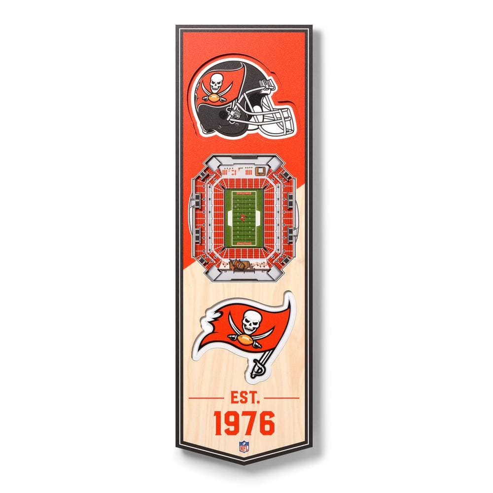 Tampa Bay Buccaneers 14 x 22 Champs Banner