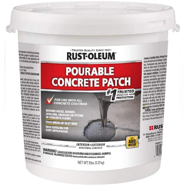 Rust-Oleum 5 lb. Pourable Interior/Exterior Concrete Patch