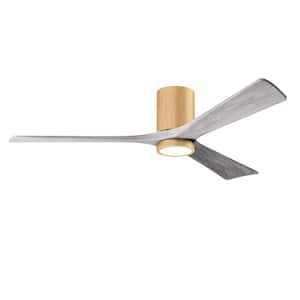 Irene-3HLK 60 in. Integrated LED Indoor/Outdoor Brown Ceiling Fan with Remote and Wall Control Included