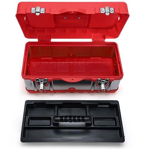Vrbgify 90-Pack Red Toolbox Electrical Lockout Tagout Kit 16 x 8 x