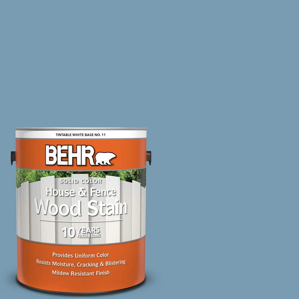 1 gal. #550F-4 Cool Dusk Solid Color House and Fence Exterior Wood Stain