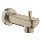 Lineare Wall Mount Tub Spout Trim Kit with Diverter in Brushed Nickel (Valve and Handles Not Included)
