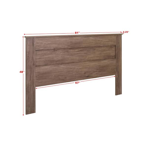 Prepac queen flat store panel headboard