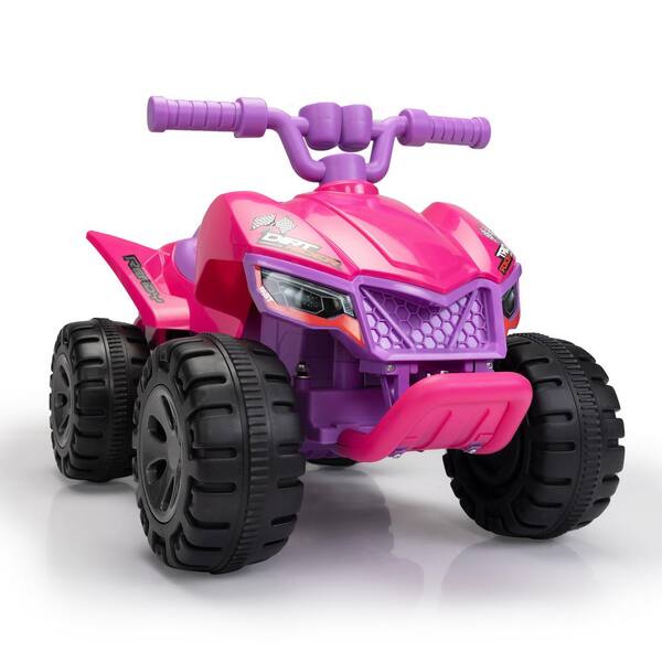 UK 12V Kids Ride On Quad Bike Children's Electric Battery Girls Boys Toy Car ATV 