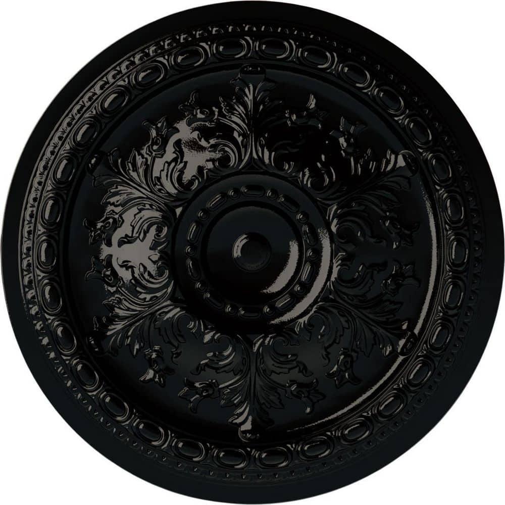 38-3/8 in. x 2-7/8 in. Oslo Urethane Ceiling (Fits Canopies up to 7-5/8 in.), Black Pearl price history on PriceWatchPro