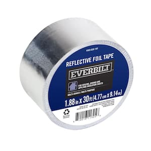 1.88 in. x 30 ft. Reflective Foil Tape for Radiant Barrier (2-Pack)