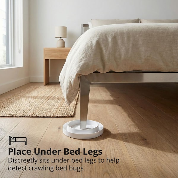 Aspectek Dual-Well Insect Interceptor Detection Monitor Trap, Bed