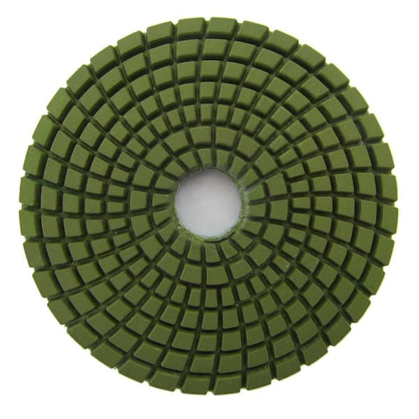 Archer USA 4 in. #1500 Grit Wet Diamond Polishing Pad for Stone