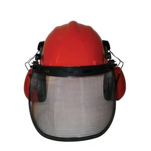 Safety Helmet with Eye and Ear Guard