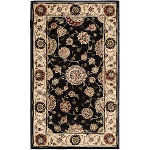 2000 Midnight 3 ft. x 4 ft. Bordered Traditional Kitchen Area Rug