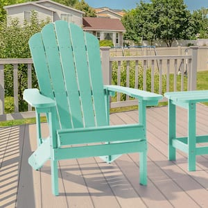 Apple Green Weather Resistant Plastic Adirondack Chair