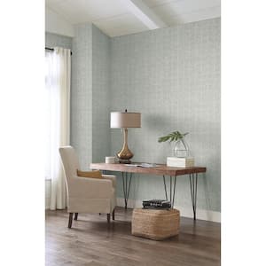 Grey Sky Flatiron Geometric Metallic Non-Pasted Non-Woven Paper Wallpaper