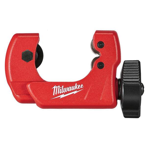Milwaukee - 1 in. Mini Copper Tubing Cutter with 1/2 in. Mini Copper Tubing Cutter